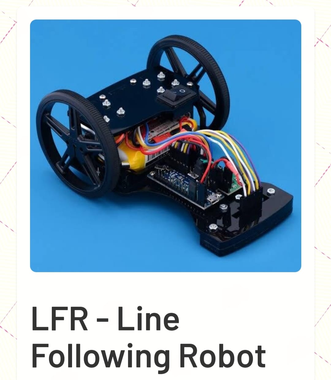 LFR-Line Following Robot 2024